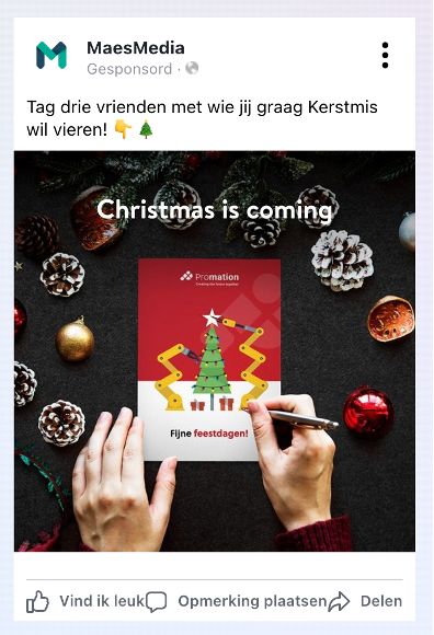 Tagbait MaesMedia kerstpost